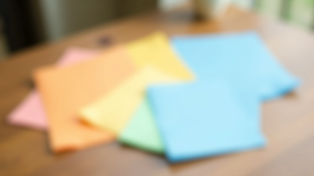 Tre blocchi colorati con obiettivi scritti, disposti su una superficie di legno, fuoco netto sui testi, sfondo morbido